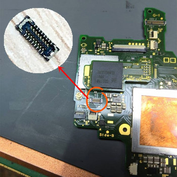 2 τμχ για NS Nintendo Switch Μνήμη Micro SD/TF Card Reader FPC Connector Connector on Motherboard 16Pin 0,4MM Pitch New Repair
