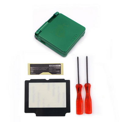 HISPEEDIDO Set complet de piese de reparare a capacului carcasei pentru carcasa Nintendo GBA SP pentru butoane pentru șurubelniță Gameboy Advance SP Shell