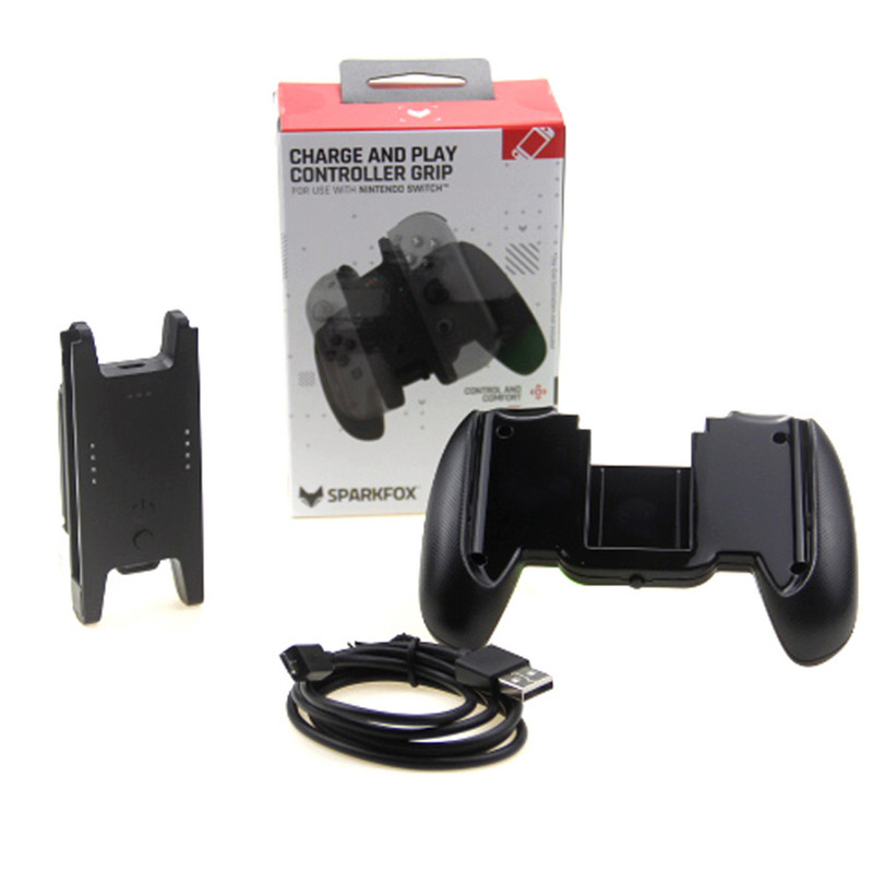 Noua sosire Comfort Controller Grip Maner Suport Suport Suport Stație de încărcare din plastic pentru Nintendo Switch Joy-Con