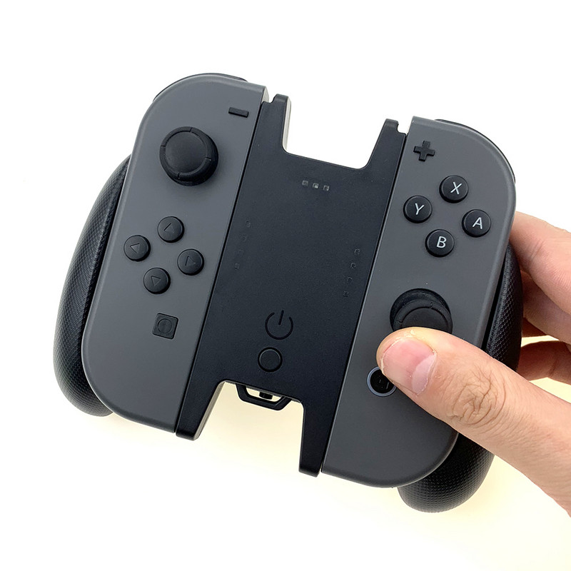 Noua sosire Comfort Controller Grip Maner Suport Suport Suport Stație de încărcare din plastic pentru Nintendo Switch Joy-Con