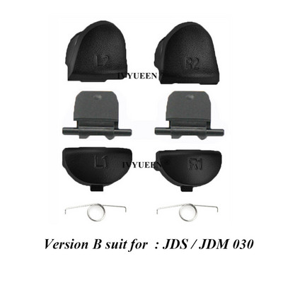 IVYUEEN pentru controler Dualshock 4 PS4 Pro Slim R2 L2 Butoane pentru PlayStation PS 4 Gamepad L1 R1 JDS JDM 055 050 040 030 011 001