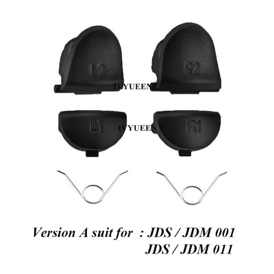 IVYUEEN pentru controler Dualshock 4 PS4 Pro Slim R2 L2 Butoane pentru PlayStation PS 4 Gamepad L1 R1 JDS JDM 055 050 040 030 011 001