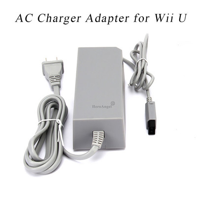 Адаптер за променливотоково зарядно устройство САЩ/ЕС Щепсел Захранване за стена за дома за конзола Nintendo Wii AC АДАПТЕР 100-240V