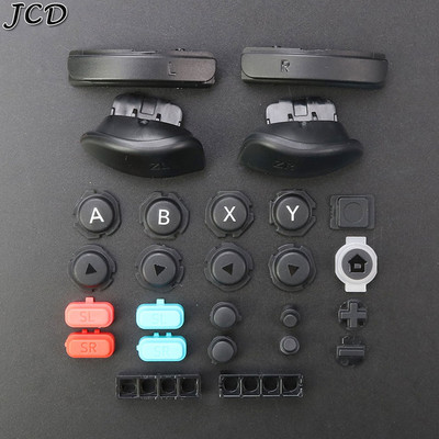 JCD csere ABXY iránybillentyűk SR SL LR ZR ZL Trigger teljes készlet gombok a JoyCon kapcsolóhoz
