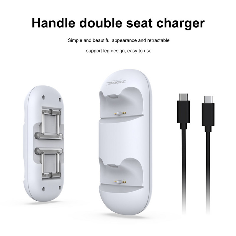 Încărcător pentru controler wireless PS5 tip C USB suport de încărcare rapidă dublu pentru Sony PlayStation 5 Joystick Gamepad Accesorii