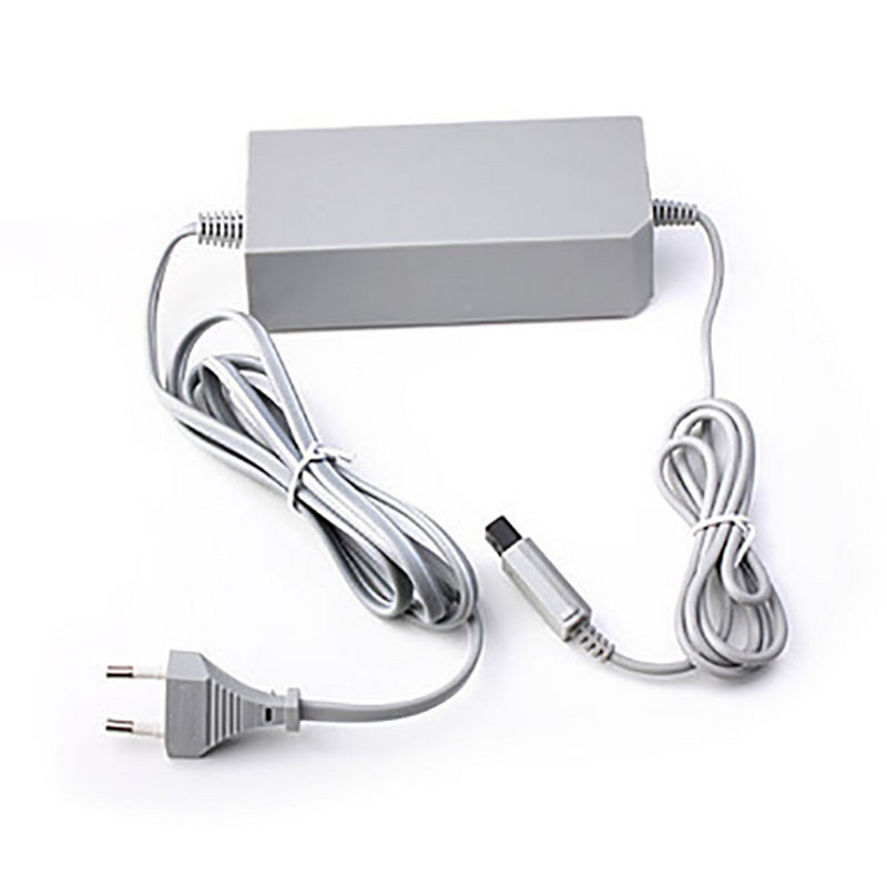 Wii EU Plug Console 110-240V įkroviklio DC 15V 5A plastikinio sieninio adapterio maitinimo šaltinio pakeitimas