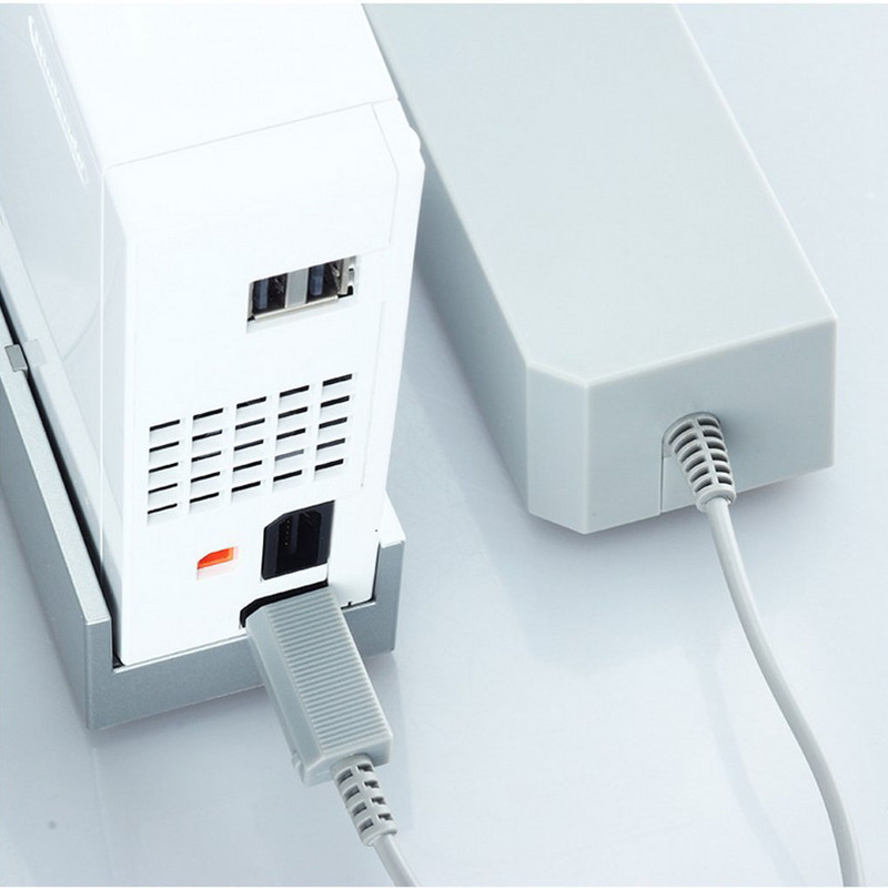 Wii EU Plug Console 110-240V įkroviklio DC 15V 5A plastikinio sieninio adapterio maitinimo šaltinio pakeitimas