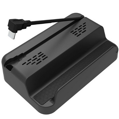 „Steam Deck“ greito įkrovimo pagrindo televizoriaus pagrindo stovas su neslystančiu silikoniniu padėklu „Steamdeck“ žaidimų konsolei