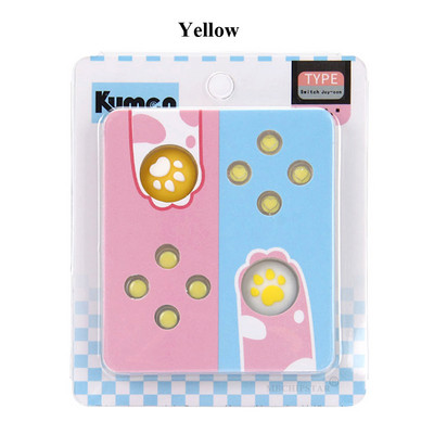 ABXY Crystal Joystick gomb hüvelykujj bot markolat sapka Switch Oled Joycons DIY gombfedél Nintendo Switch Controllerhez