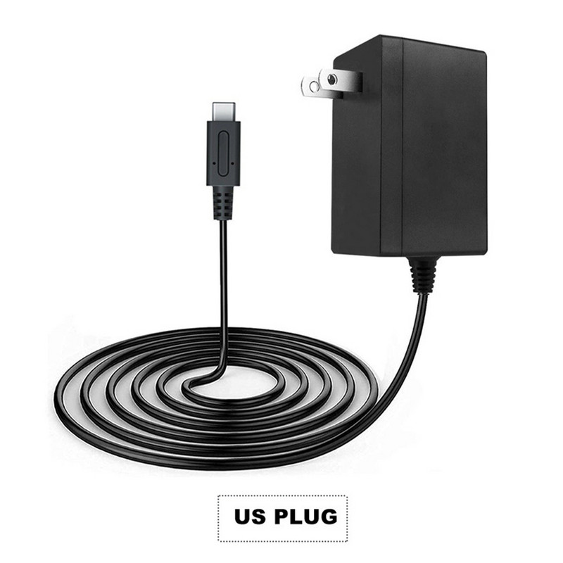 Za Nintend Switch Adapter za igraću konzolu Punjenje USB Type C Punjač za napajanje