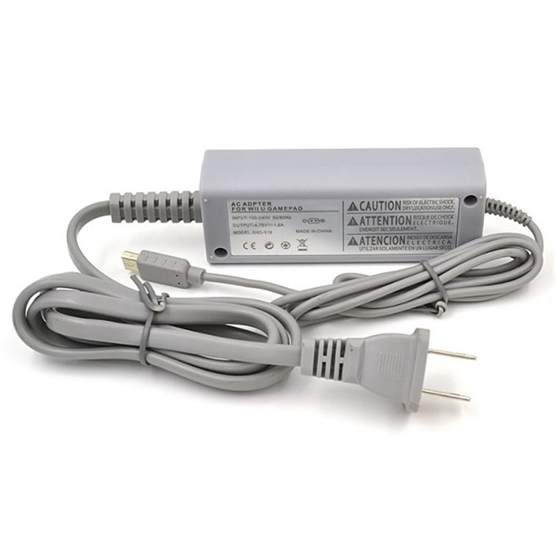 100-240 V AC adapter za punjenje za Nintendo Wii U Gamepad Kontroler Joystick Kućno zidno napajanje za WiiU Pad US/EU utikač
