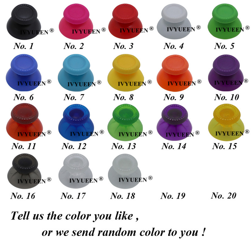 IVYUEEN 2 kompleta za PlayStation 5 PS5 kontroler 3D analogni potenciometar modula senzora Stick s poklopcima ThumbSticks za DualSense