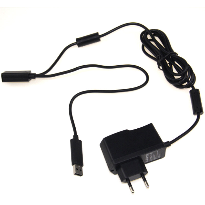 Novi EU USB AC adapter za napajanje s USB kabelom za punjenje za Xbox 360 XBOX360 Kinect senzor