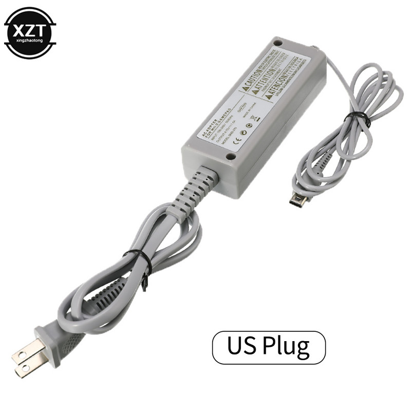 Adaptor pentru încărcător de curent alternativ, mufă SUA/UE 100-240V 60Hz, încărcător de perete pentru acasă pentru consola de jocuri Wii U Accesorii pentru jocuri pentru gamepad