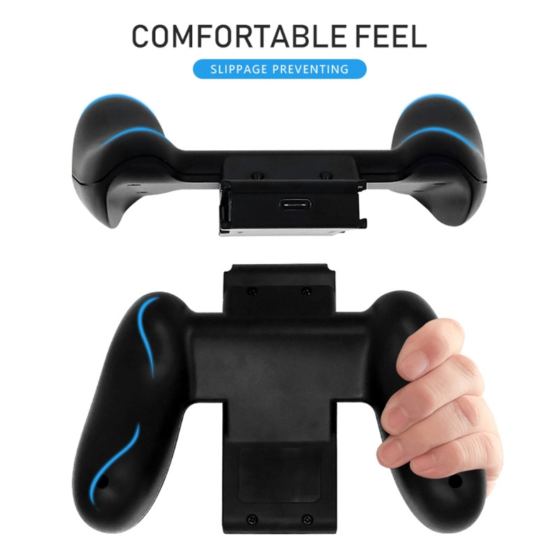 Fogantyús töltő dokkolóállomás töltő Tölthető állvány Nintendo Switch Joy-Con NS fogantyús vezérlő töltőhöz