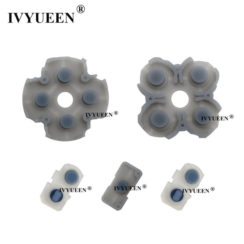 IVYUEEN PlayStation 5 PS5 kontrollerile L1 R1 L2 R2 päästikunuppude analoogpulga juhtiv kummiparandus Dualsense mängupuldi jaoks