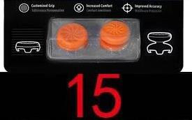 2 tk käepideme pikenduste katted PS4 kontrolleri jaoks Playstation 4 PS5 tarvikute jaoks Pöidlad FPS nupu kummist juhtkangi korgid