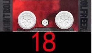 2 tk käepideme pikenduste katted PS4 kontrolleri jaoks Playstation 4 PS5 tarvikute jaoks Pöidlad FPS nupu kummist juhtkangi korgid