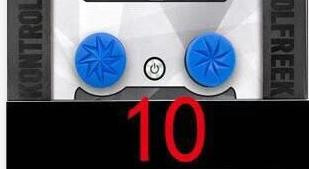 2 tk käepideme pikenduste katted PS4 kontrolleri jaoks Playstation 4 PS5 tarvikute jaoks Pöidlad FPS nupu kummist juhtkangi korgid