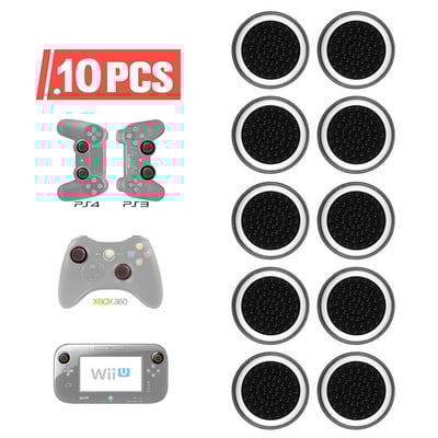4/10 DB világító hüvelykujj bot markolat sapkák Joystick sapka tokok szilikon analóg hüvelykujj fogantyú borítás Xbox PS3/PS4/5 tartozékokhoz