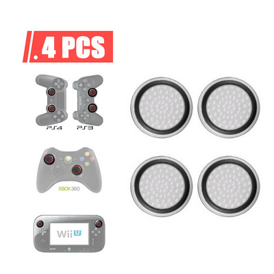 4/10 DB világító hüvelykujj bot markolat sapkák Joystick sapka tokok szilikon analóg hüvelykujj fogantyú borítás Xbox PS3/PS4/5 tartozékokhoz