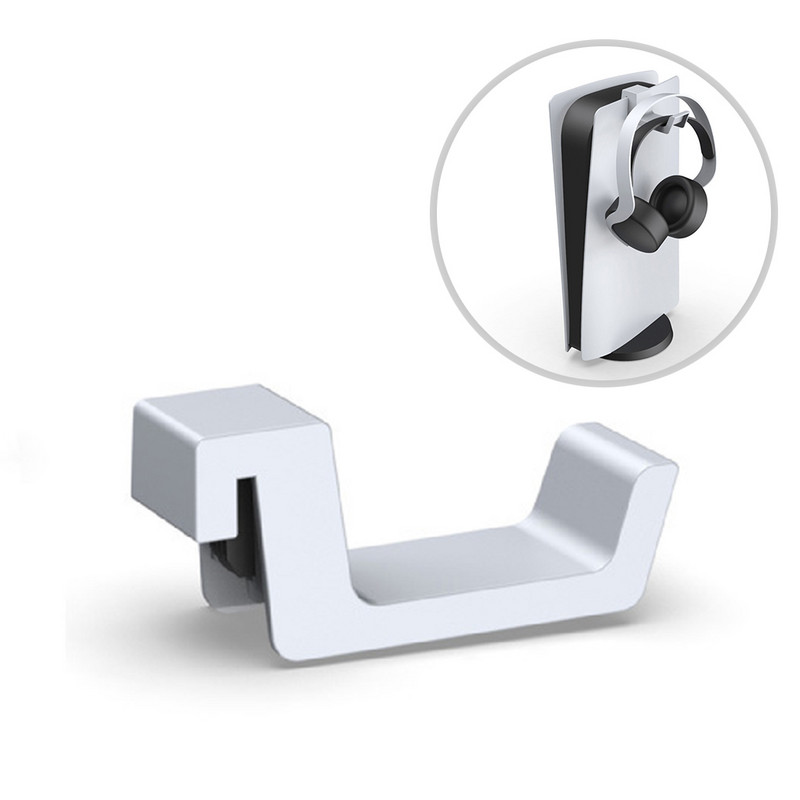 Fejhallgató fali tartó tartó akasztó tároló állvány PS5 állomáshoz fejhallgató támogatás kampós konzol játékpad játéktartozékok