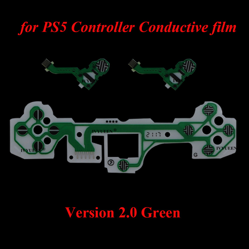 IVYUEEN pentru controler PlayStation 5 PS5 Cablu flexibil pentru tastatură cu film conductiv pentru placa de circuite cu panglică de control Dualsense 5 DS5