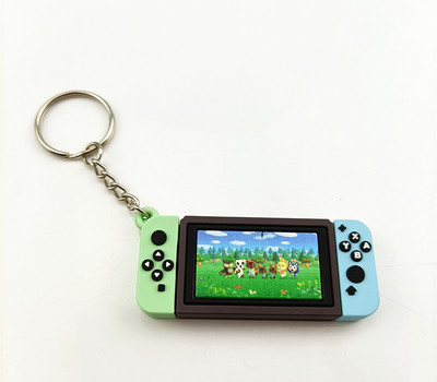 Privjesci za stroj za igru Mekana guma PVC Nintendo Switch Privjesci za ključeve Igračka Igraća konzola Privjesak za ključeve Privjesak Torba Šarm Pokloni za dečka