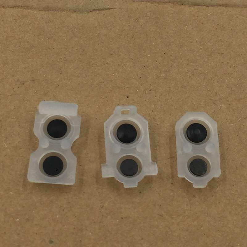 10SETURI = 20BUC JDS030 040 JDM-040 030 050 055 Tampoane din cauciuc siliconic pentru controler PS4 L2 R2 L1 R1 butoane din cauciuc