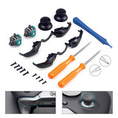 DATA FROG 2PCS Novi crni LB RB Bumpers gumb za Xbox One kontroler s 3,5 mm priključkom za Xbox One Elite kontroler