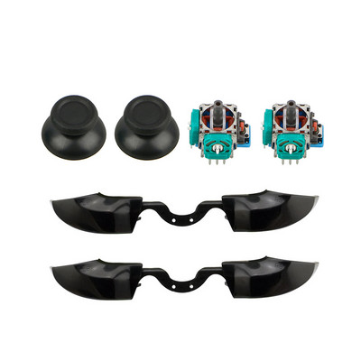 DATA FROG 2PCS Novi crni LB RB Bumpers gumb za Xbox One kontroler s 3,5 mm priključkom za Xbox One Elite kontroler