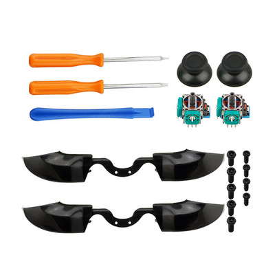 DATA FROG 2PCS Novi crni LB RB Bumpers gumb za Xbox One kontroler s 3,5 mm priključkom za Xbox One Elite kontroler