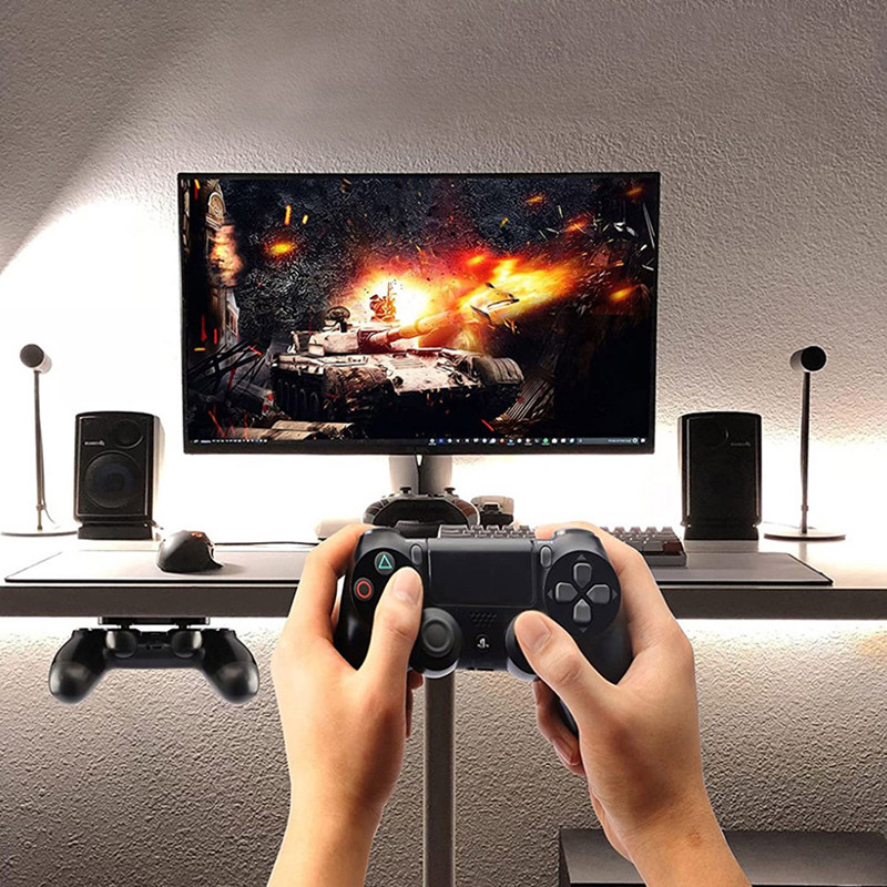 1 controler de joc portabil, mâner pentru suport de depozitare agățat, suport pentru gamepad, suport pentru consolă, accesorii pentru jocuri Ps5/ps4