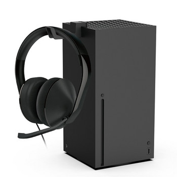 Για το Xbox Series X Θήκη για γάντζο ακουστικών για κονσόλα παιχνιδιών Κρεμαστό βραχίονα ακουστικών Αξεσουάρ βάσης για ακουστικά με ράφι αποθήκευσης