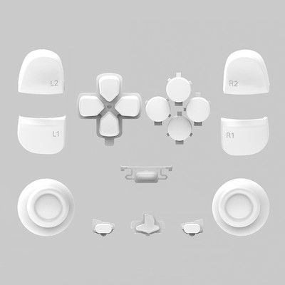 Zamjenski DIY gumb za PS5 kontroler Palice za palac Analogni rukohvat Bullet Buttons Kompleti za popravak za PS5 kontroler Dodatna oprema
