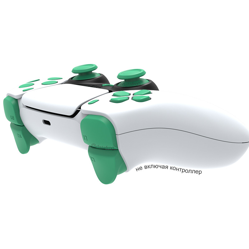 Zamjenski DIY gumb za PS5 kontroler Palice za palac Analogni rukohvat Bullet Buttons Kompleti za popravak za PS5 kontroler Dodatna oprema