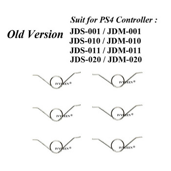 IVYUEEN 10 τεμ. R2 L2 Trigger Buttons Springs for Playstation Dualshock 5 4 PS5 PS4 Pro Slim Controller Spring JDS 011 030 040