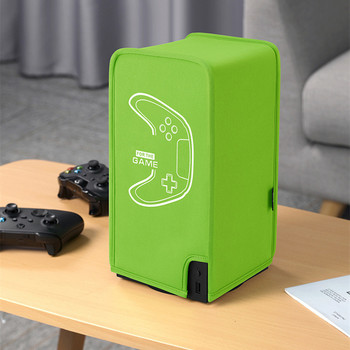 1Pc Προστατευτικό κάλυμμα σκόνης για κονσόλα Xbox Series X Υψηλής ποιότητας Ελαφρύ ελαστικό υλικό κατάδυσης Προστατευτική τσάντα αποθήκευσης παιχνιδιών
