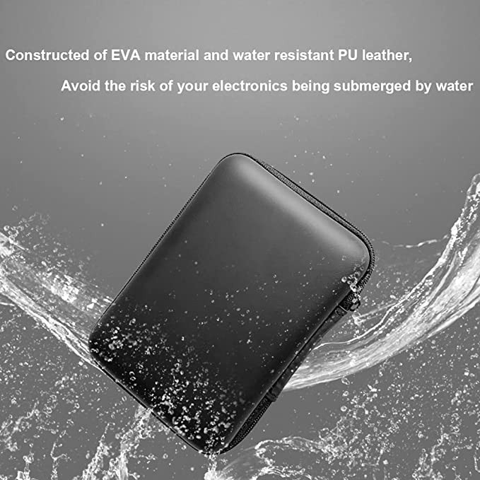 BOYHOM Miyoo Mini Plus Geantă 3.5 inch Retro Handheld Video Game Console Carcasă neagră rezistentă la apă pentru Miyoo Mini+ Portable Mini Bags