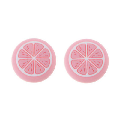 2 buc Cireș roz lămâie pentru Nintendo Switch Lite OLED Analog Thumb Grip Nintend Swith Joy Con JoyCon Controller Joystick Cap joc