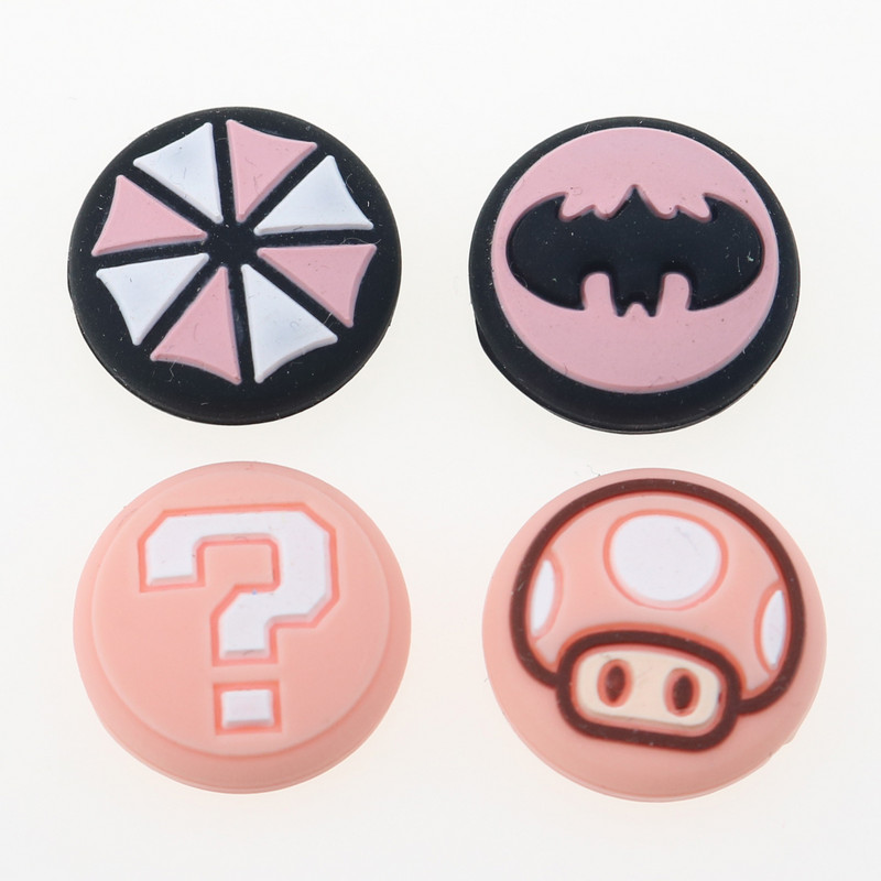 2 buc Cireș roz lămâie pentru Nintendo Switch Lite OLED Analog Thumb Grip Nintend Swith Joy Con JoyCon Controller Joystick Cap joc