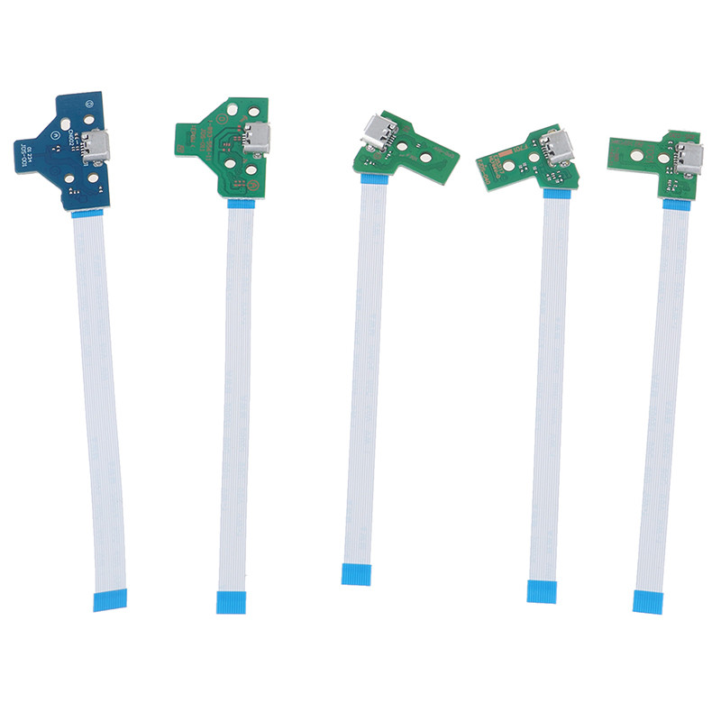 1 vnt USB įkrovimo prievado lizdas Grandinės plokštė, skirta 12 kontaktų JDS 011 030 040 055 14 kontaktų 001 jungtis, skirta PS4 valdikliui