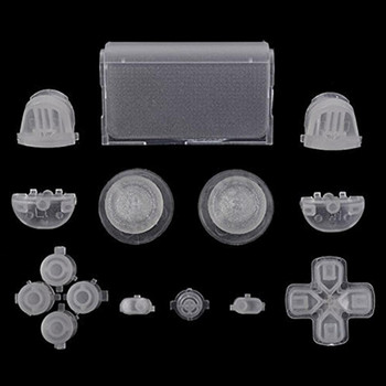 Пълен комплект светещи в тъмното бутони Капачка Резервни части за Sony PS4 контролер Кръгла игра Джойстик Мобилен телефон Рокер за Sony