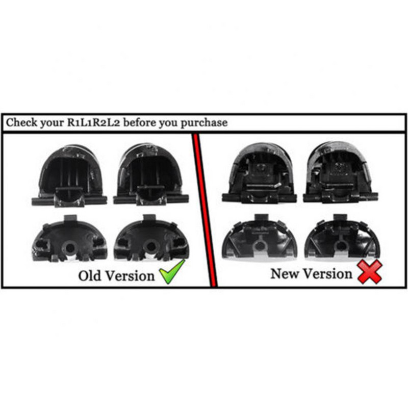 Cijeli set tipki koje svijetle u tami Kapa zamjenskih dijelova za Sony PS4 kontroler Okrugla igra Joystick Mobilni telefon Rocker za Sony