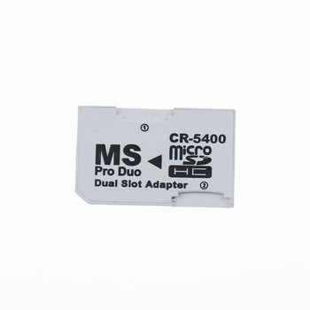 Четец на карти с един и два слота YuXi Нов Micro SD SDHC TF към MS Memory Stick Pro Duo четец за адаптер за карти PSP