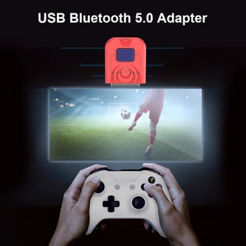 Безжичен адаптер USB приемник конвертор за Nintendo Switch PS5 PS4 Xbox контролер геймпад Bluetooth адаптер аксесоари за игри