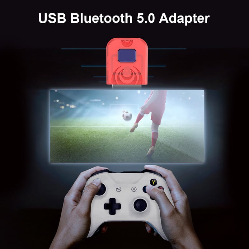 Bežični adapter USB prijemnik pretvarač za Nintendo Switch PS5 PS4 Xbox kontroler Gamepad Bluetooth adapter Dodaci za igre
