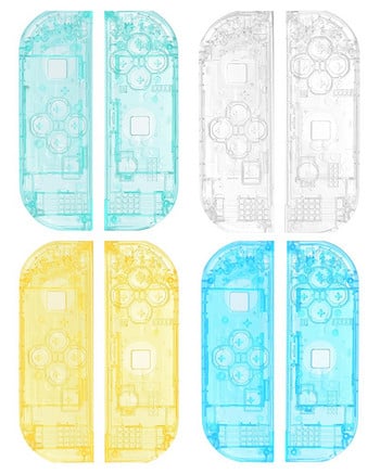 Пластмасов защитен калъф за Nintend Switch NS Joy Con Резервен капак на корпуса на корпуса за NS JoyCon Controller Repair Case