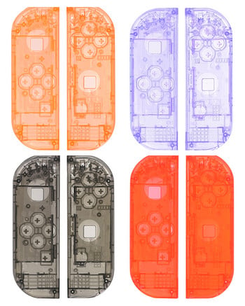 Пластмасов защитен калъф за Nintend Switch NS Joy Con Резервен капак на корпуса на корпуса за NS JoyCon Controller Repair Case