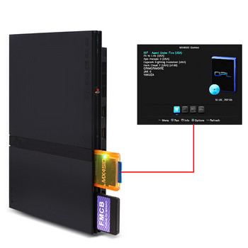 MX4SIO SIO2SD адаптер за TF/SD карта Програмна игрова карта за PS2 игрови конзоли Видео конзоли